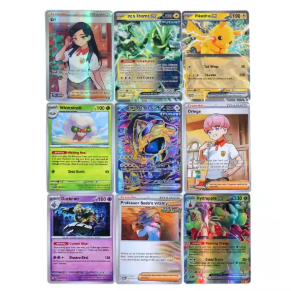 360Pcs Pokemon Card Destined Rivals Prismatic Evolutions Scarlet Violet 151 PALDEAN English Booster Battle Transaction Card