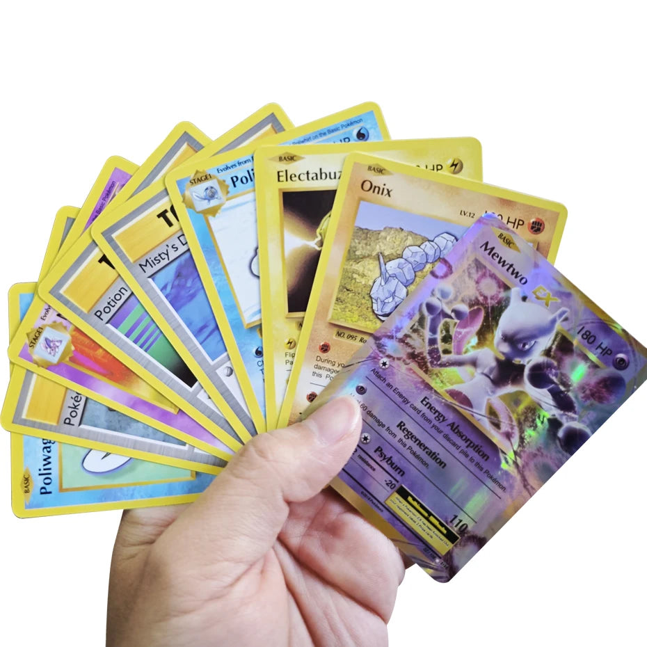 30th Anniversary Edition Newest 324Pcs Pokemon Cards &MEGA EVOLUTION Pokemon Booster Box Collectible Tradiner Card Game