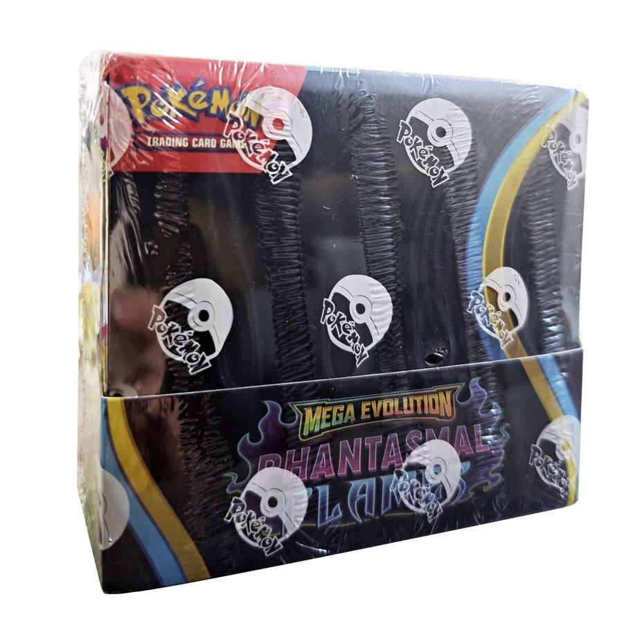 2026 30th Anniversary Edition Newest 324Pcs Pokemon Cards MEGA EVOLUTION Pokemon Booster Box Collectible Tradiner Card Game